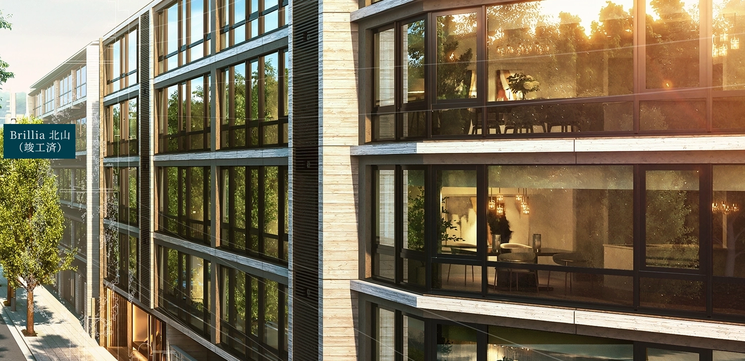 Brillia 京都北山 The Residence 外観完成予想CG ※6
