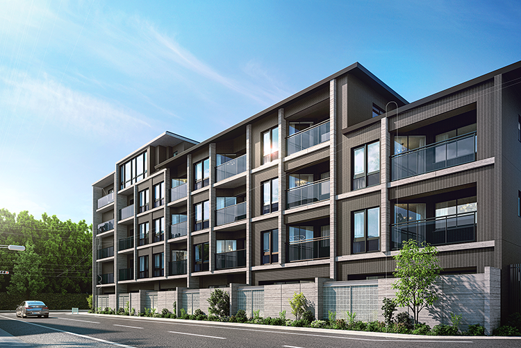 Brillia 京都北山 The Residence 外観完成予想CG ※2
