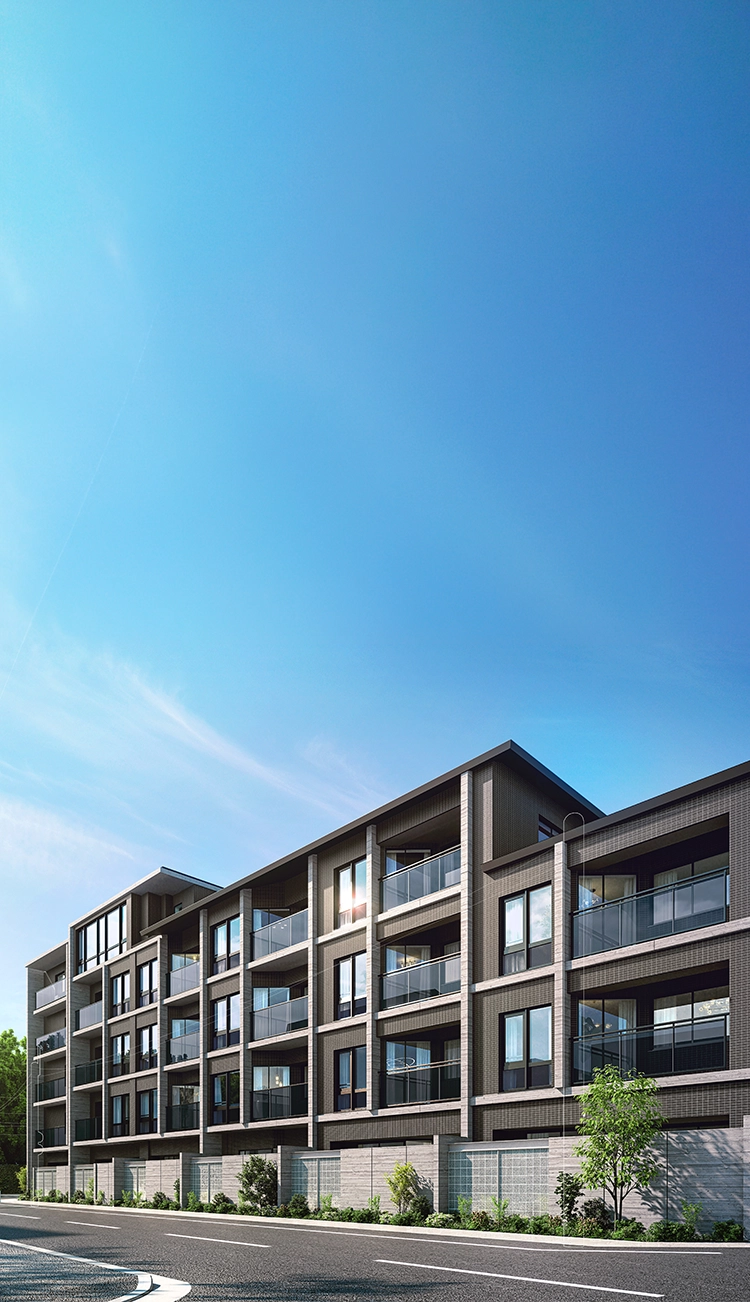 Brillia 京都北山 The Residence 外観完成予想CG ※2